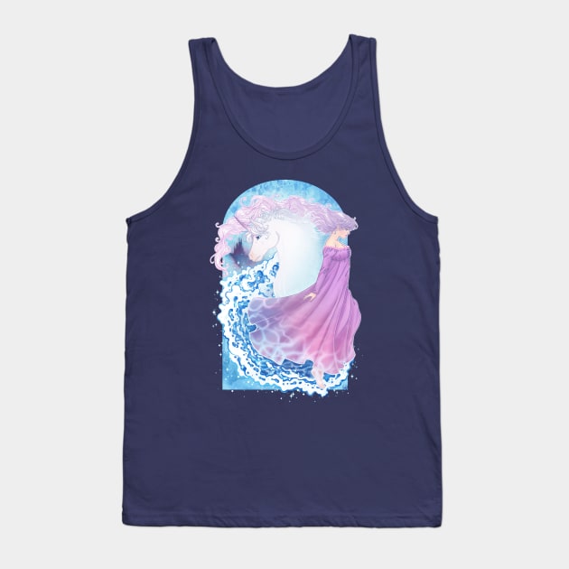 Last Unicorn Tank Top by SammieGScribbles